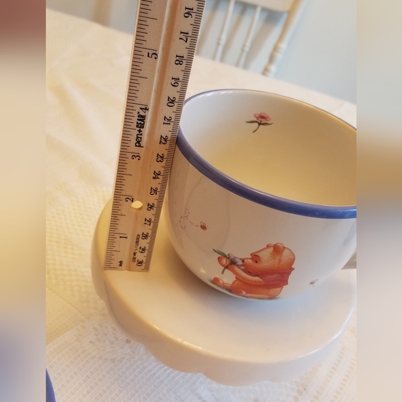 Disney Simply Pooh WinnieThe Pooh  Large Cup Mug Saucer Set - Picture 10 of 12
